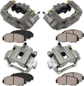 Front + Rear Ceramic Brake Pads Kit Y92306