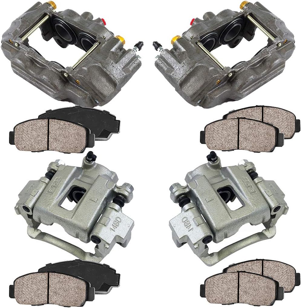 Front + Rear Ceramic Brake Pads Kit Y92306