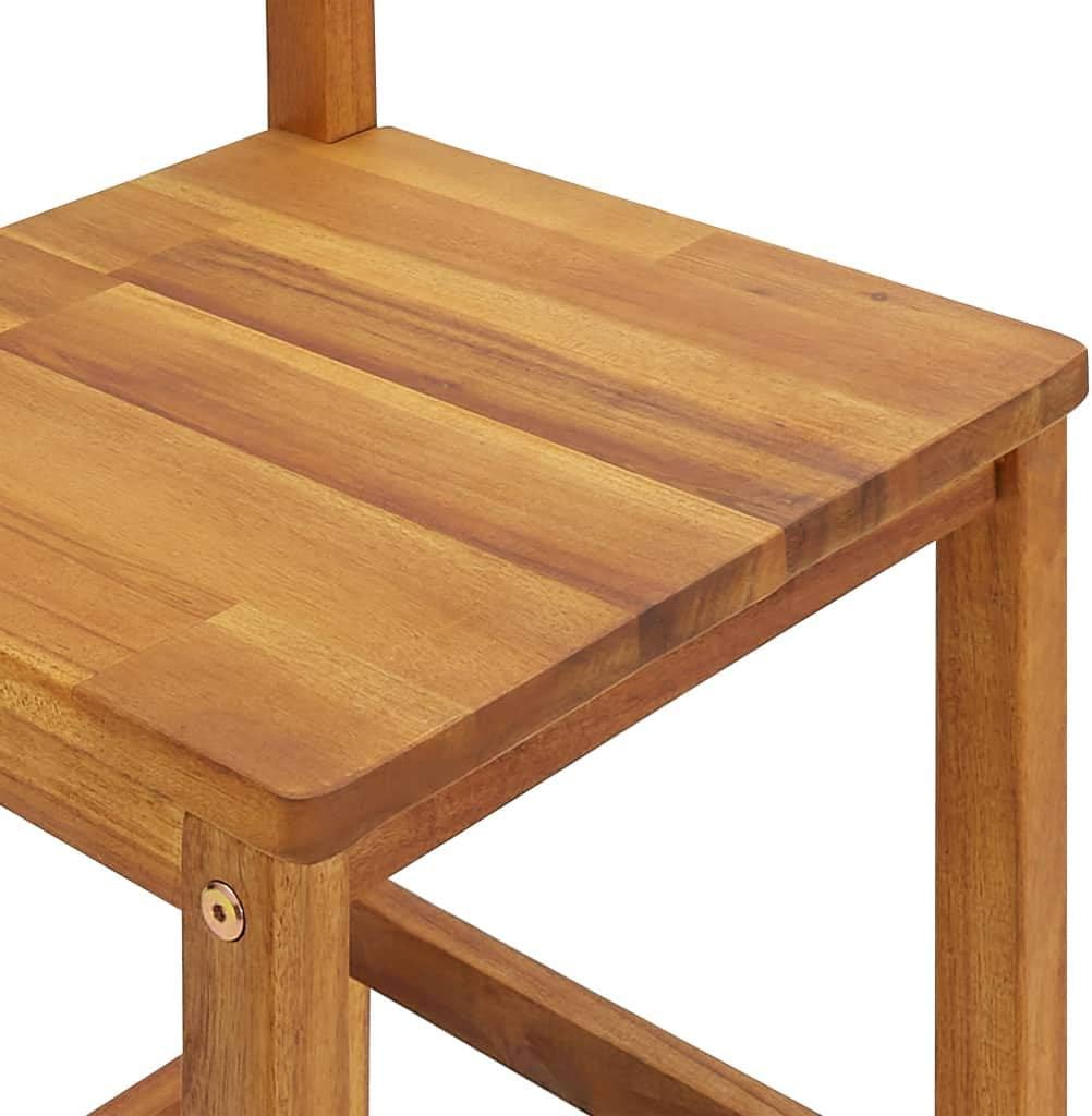 Acacia Wood Bar Stool S533335