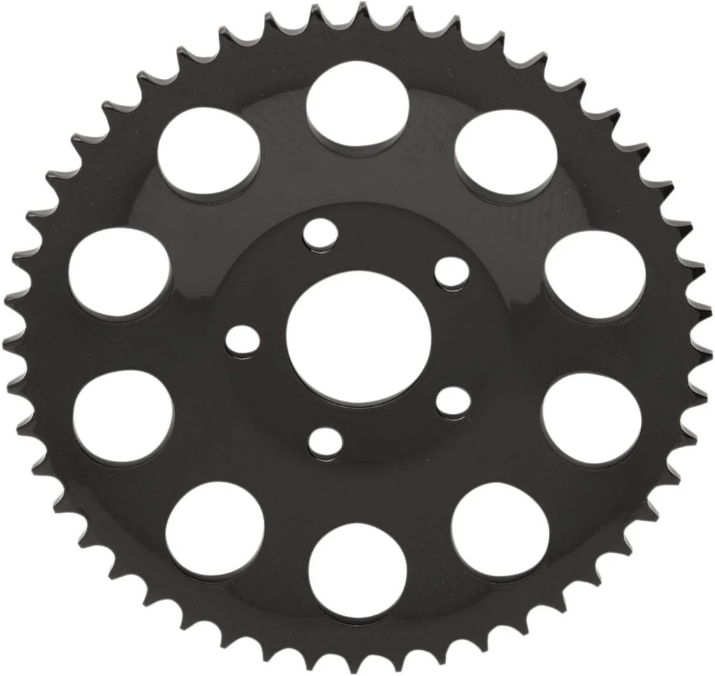 Carbon Steel 48T Drive Sprocket Gloss Black Offset 0.46x22 M674802