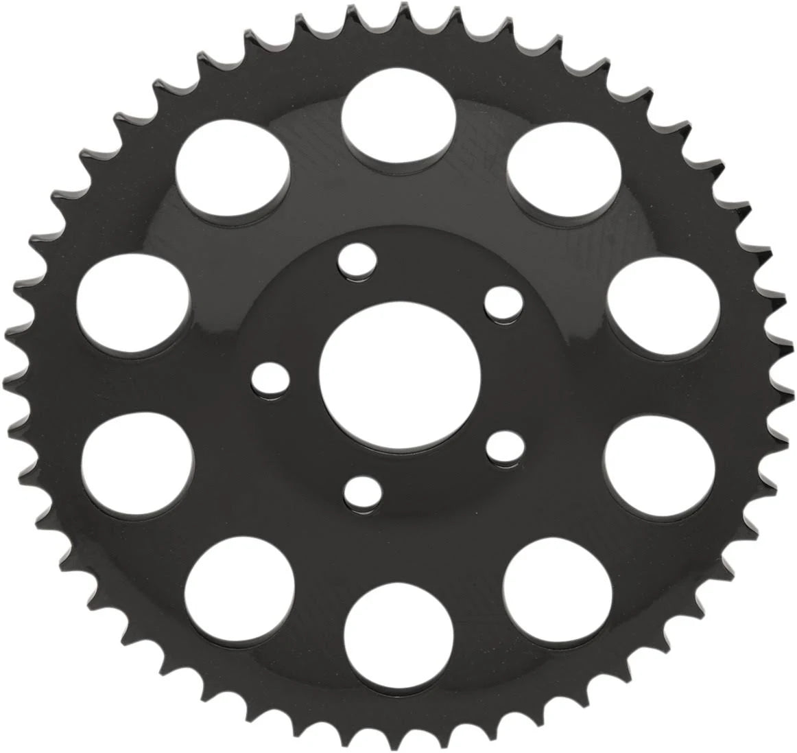 Carbon Steel 48T Drive Sprocket Gloss Black Offset 0.46x22 M674802
