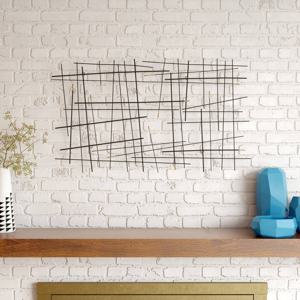 Modern Metal Wall Decor O713