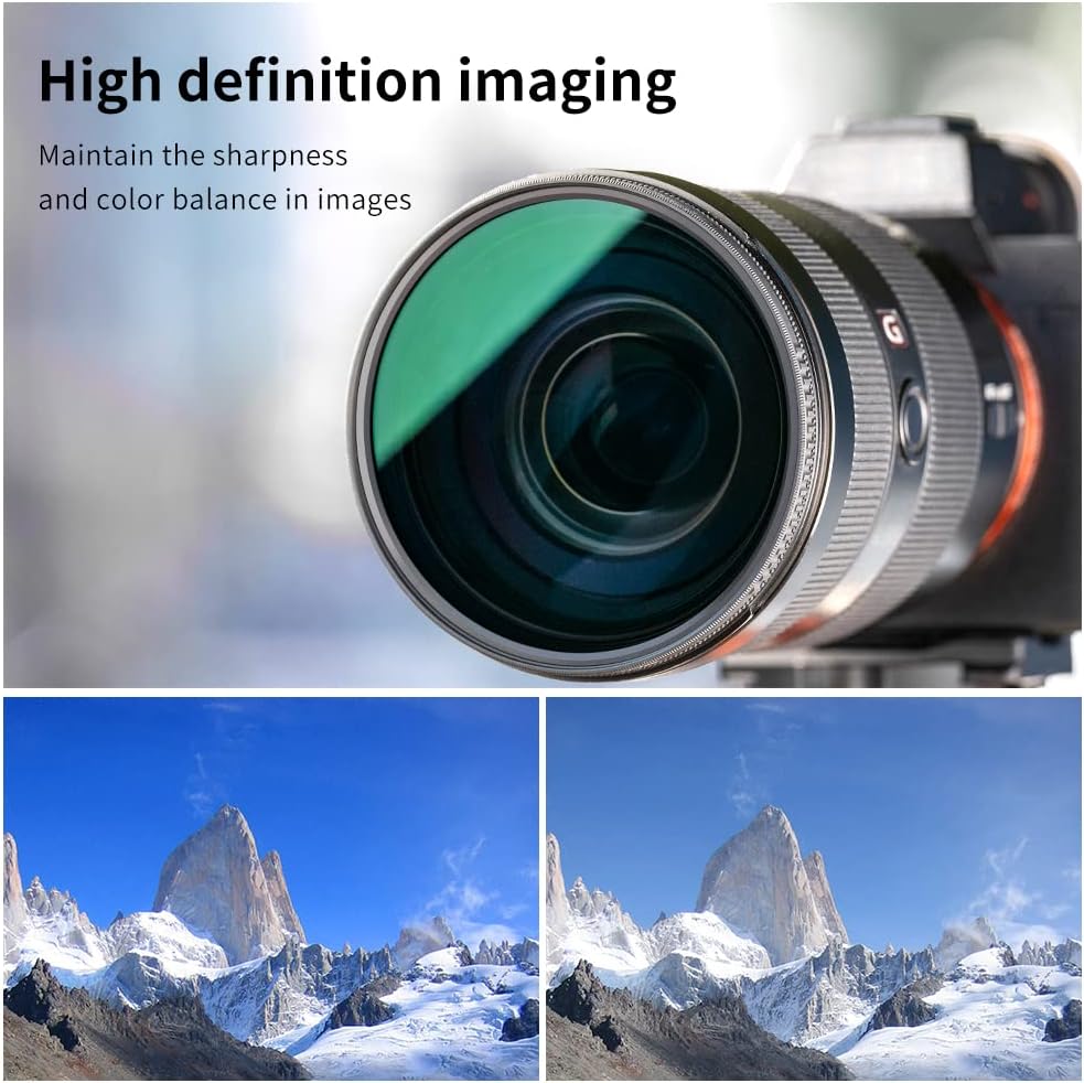 52mm Circular Polarizer Filter with Multi-Layer Coatings Z332513