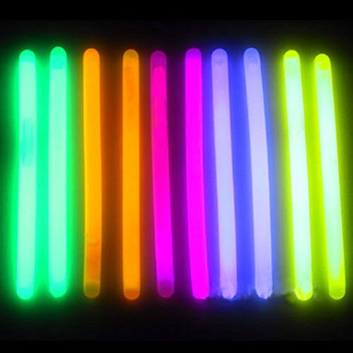 Glow Sticks, Assorted Colors, 200 ct Z66845