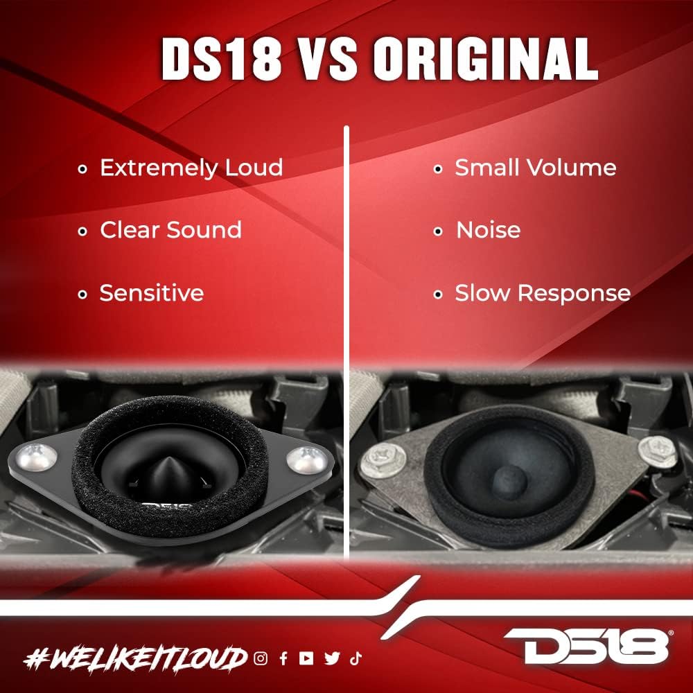 1.9 Bullet Compression Tweeters with Crossovers (Pair) H923200