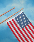 Teak Flag Pole Q899