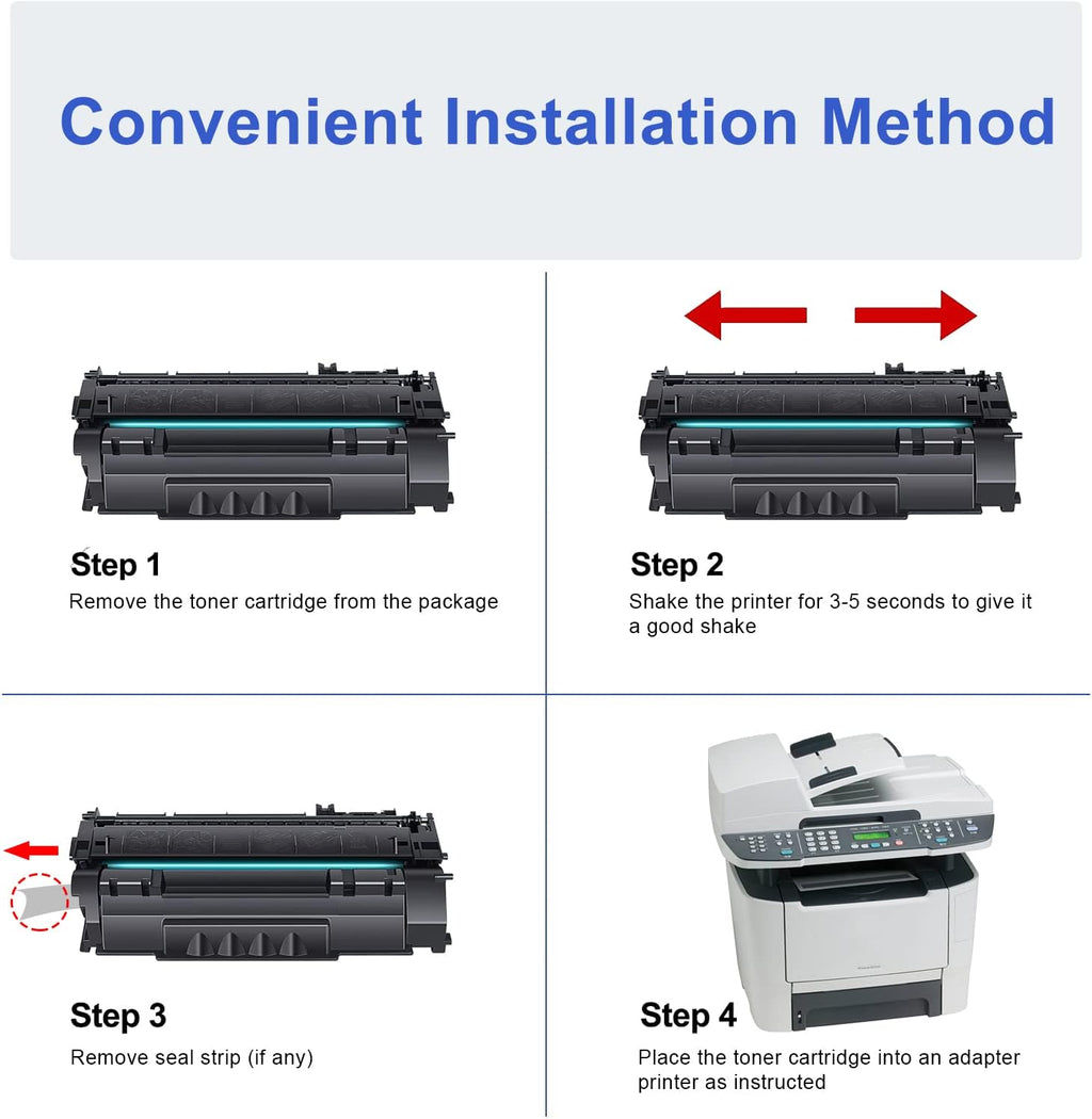 Compatible 53A Toner Cartridge Black 1-Pack P76174