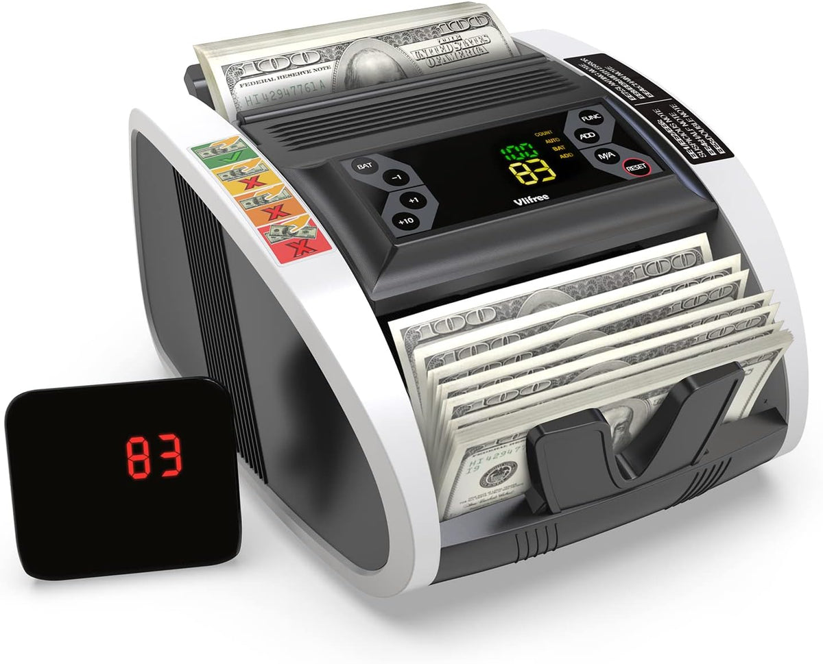 Bill Counter Machine with Counterfeit Detection K988