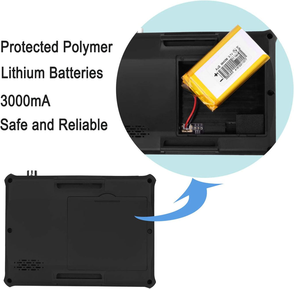 4-in-1 Portable CCTV Tester HD 8MP 4.3-inch LCD M346525