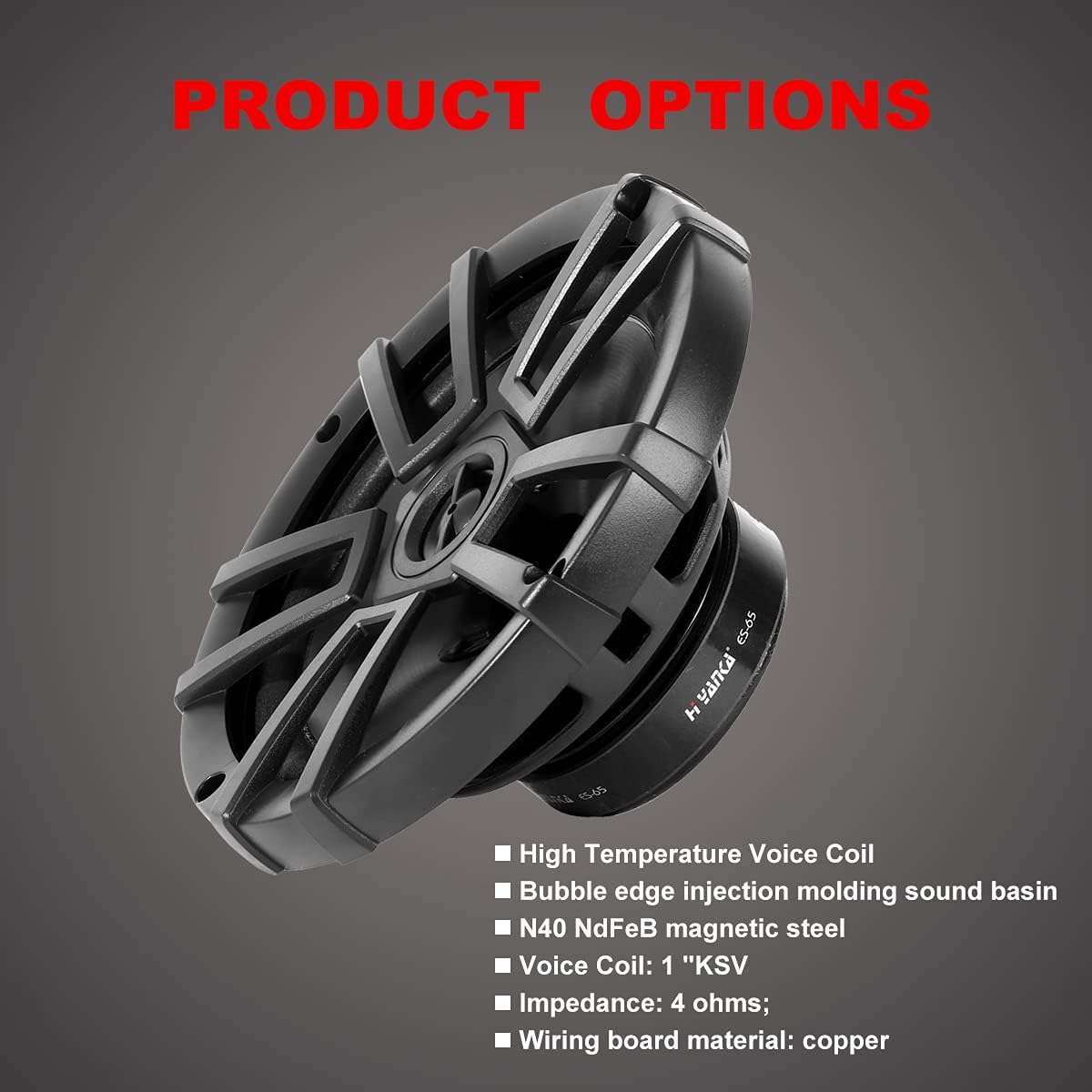 6x9 500 Watt 4-Way Coaxial Car Speakers (1 Pair) T539