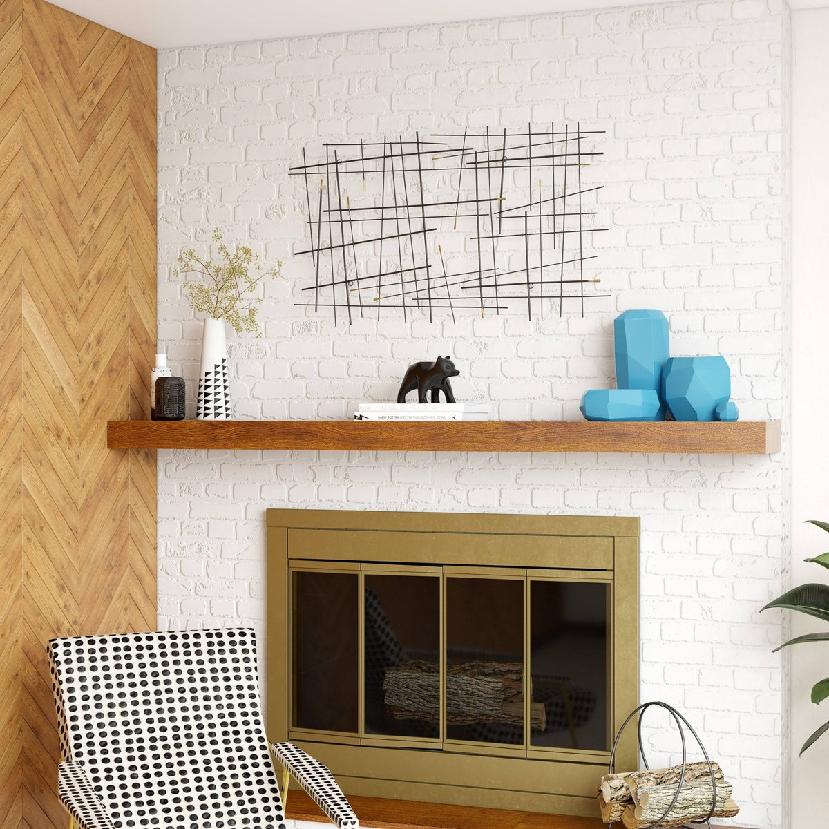 Modern Metal Wall Decor O713