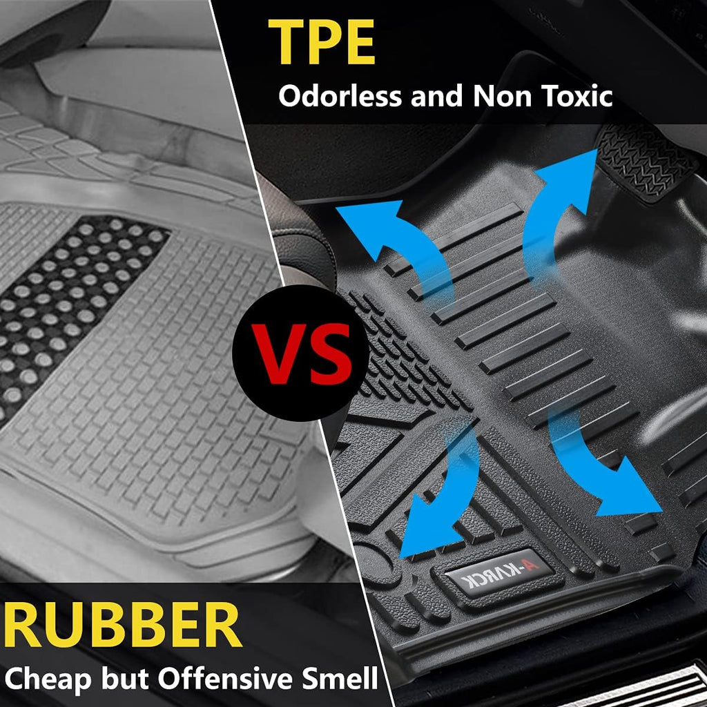 All Weather Custom Fit Floor Liners 1st and 2nd Row V2296