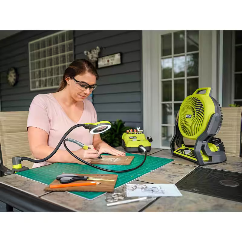 18V Cordless Hybrid 7-1/2 in. Fan Z11202