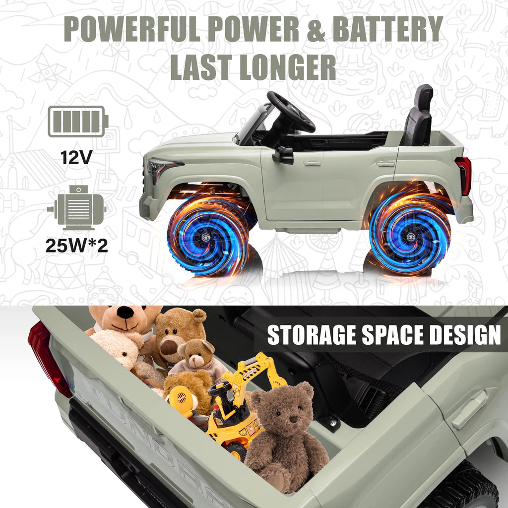 12 V Battery Powered Electric Ride on Pickup Truck with Remote Control Q470401