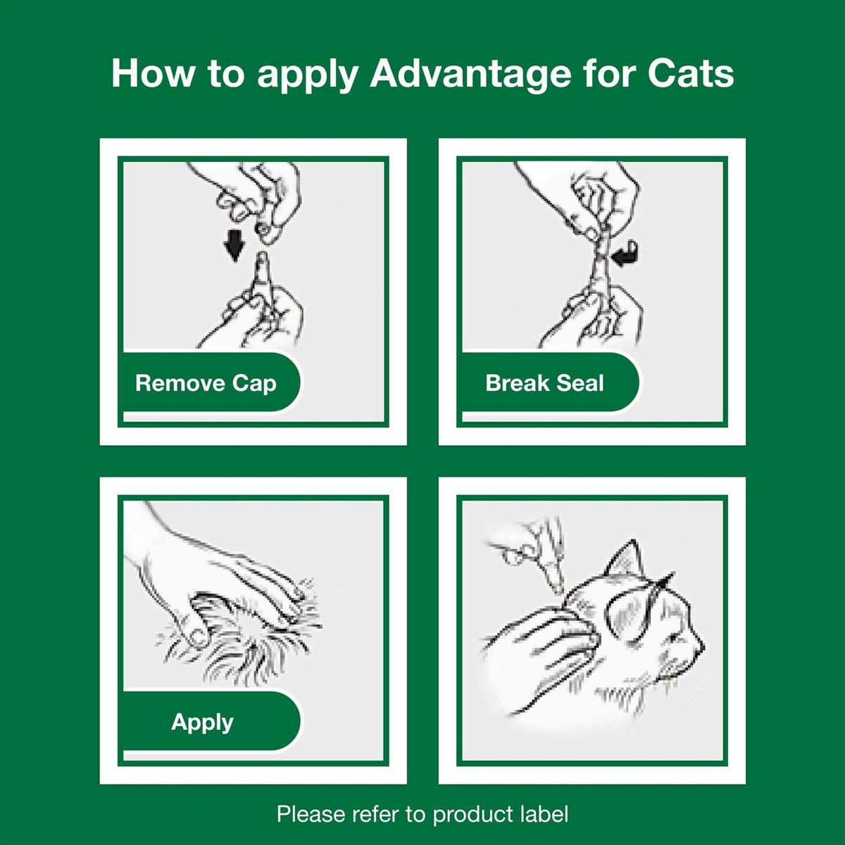 Topical Flea Prevention for Small Cats N5194