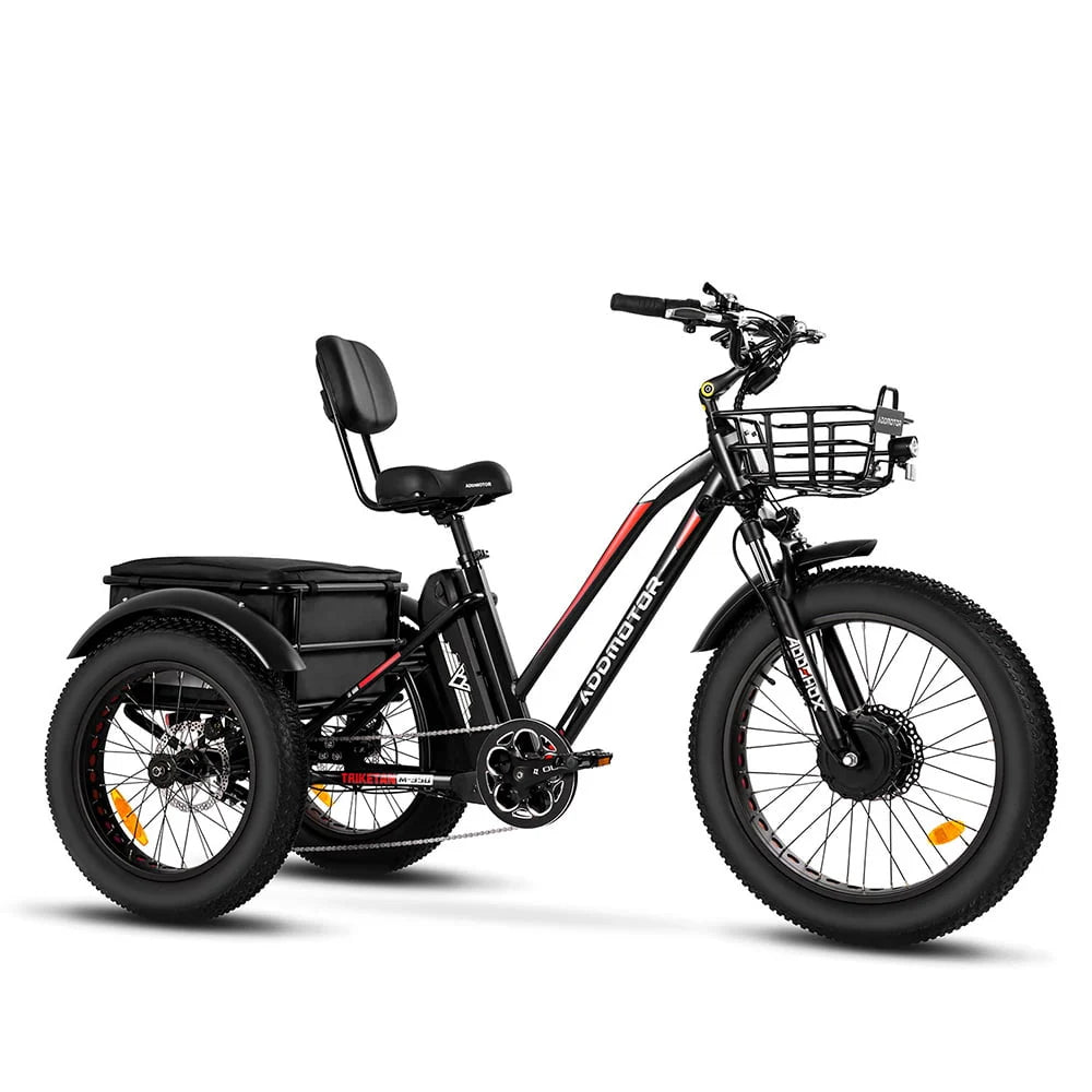 White Electric Tricycle W310