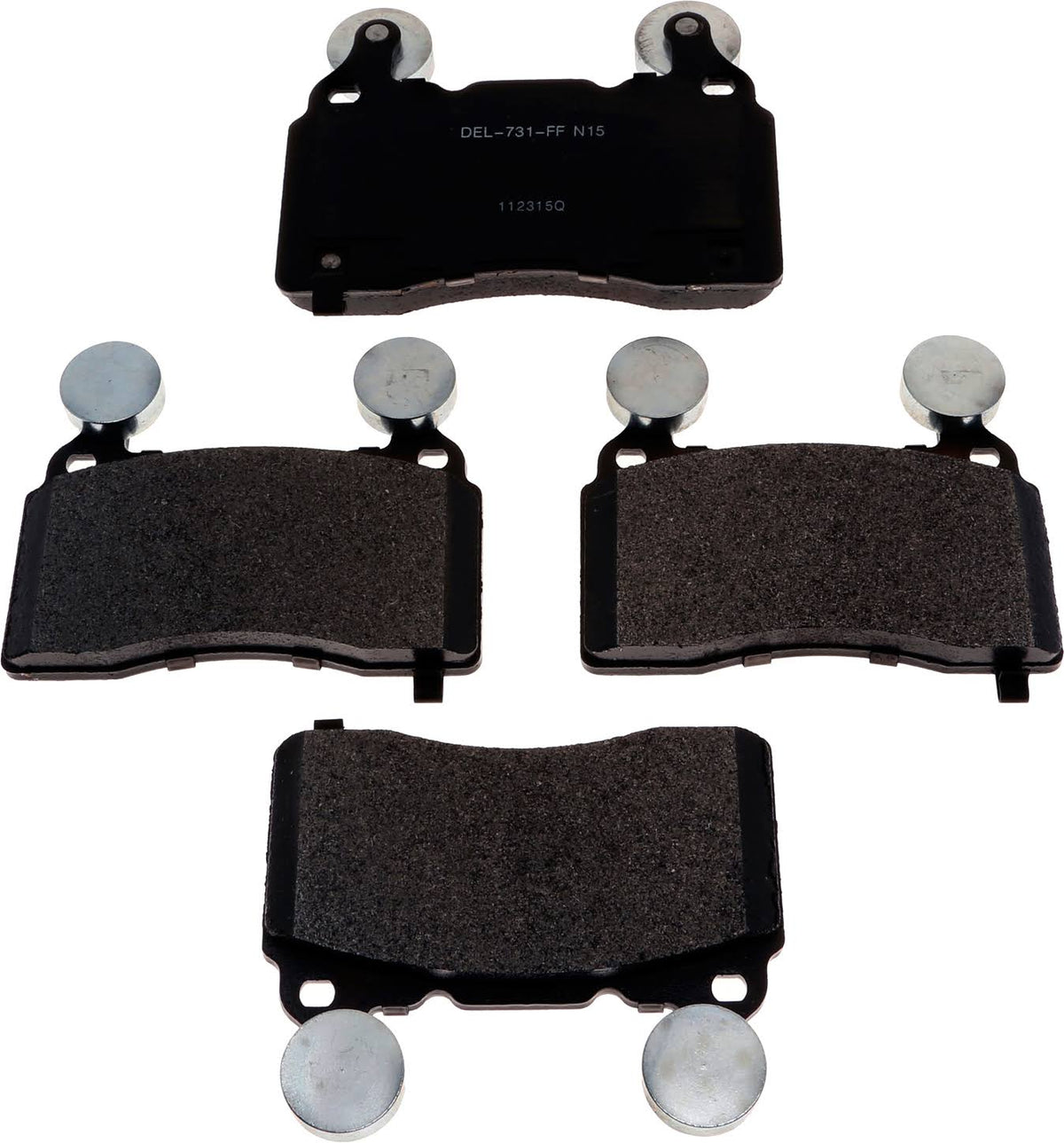 Semi-Metallic Front Disc Brake Pad Set R940591