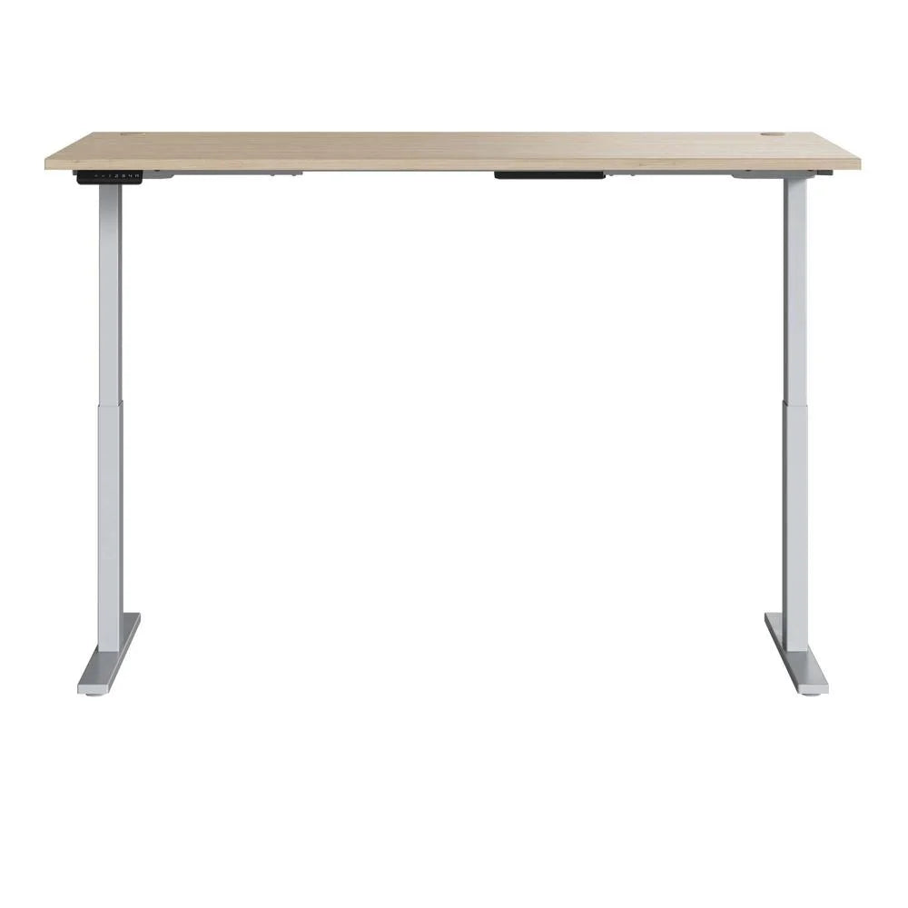 72W Adjustable Standing Desk in Natural Elm Z491215