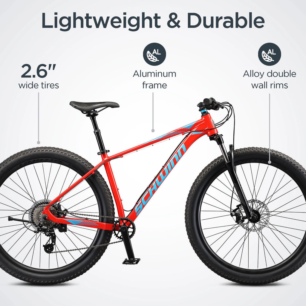 29 inch Mens Mountain Bike, 17 inch Frame Blue U409