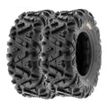 All Terrain ATV UTV Tires 25x10-12 6 PR Pair of 2 G147