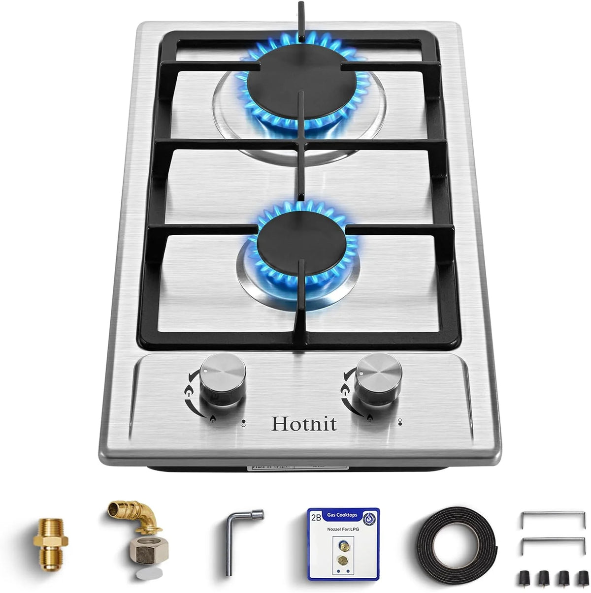 30" 5 Burner Built-in Stainless Steel Gas Cooktop M629