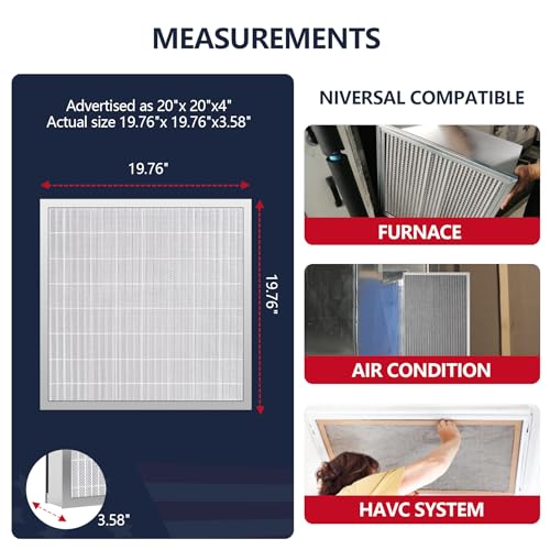 Washable Aluminum Electrostatic Air Filter N826