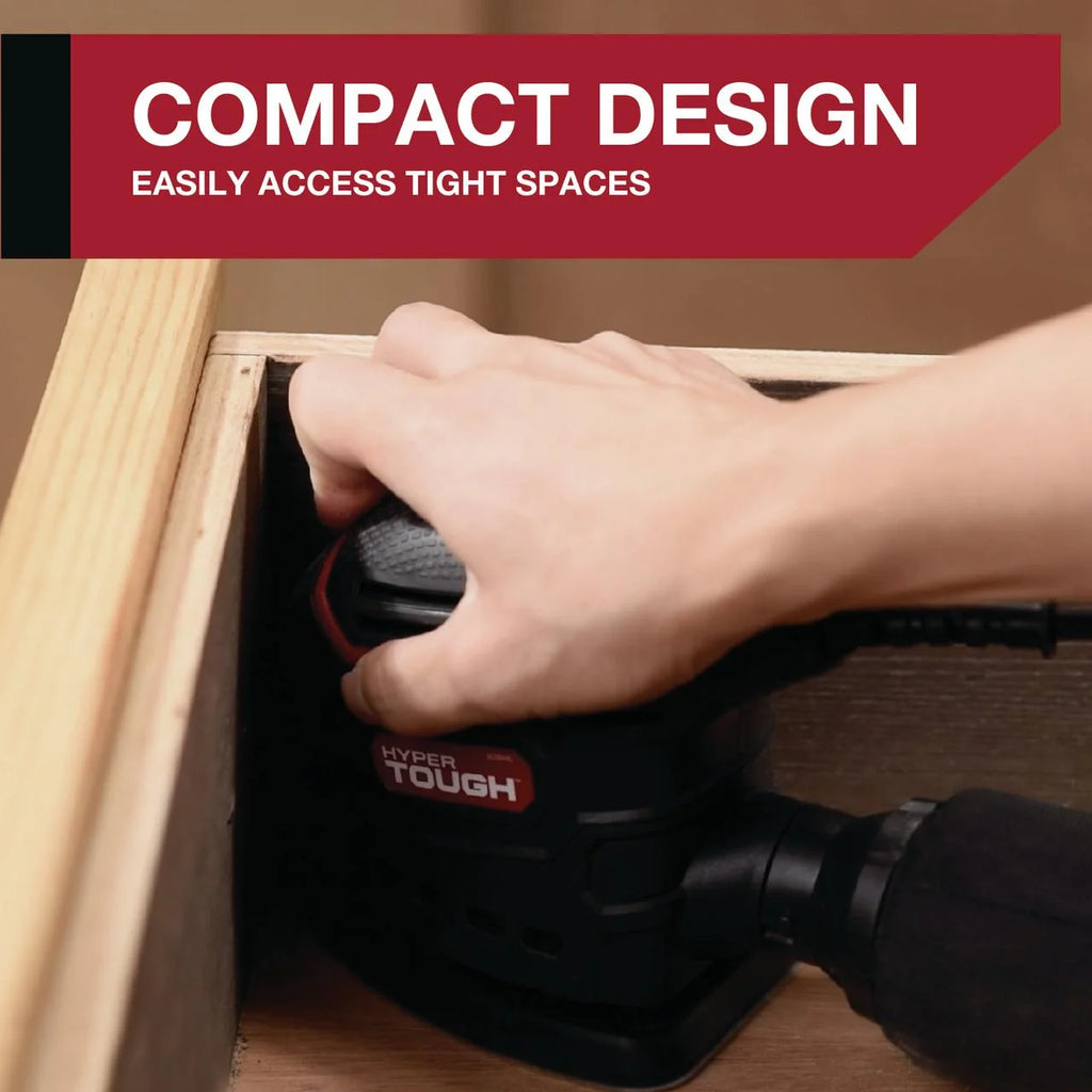 1.5 Amp Corded Detail Sander with Dust Bag C8176