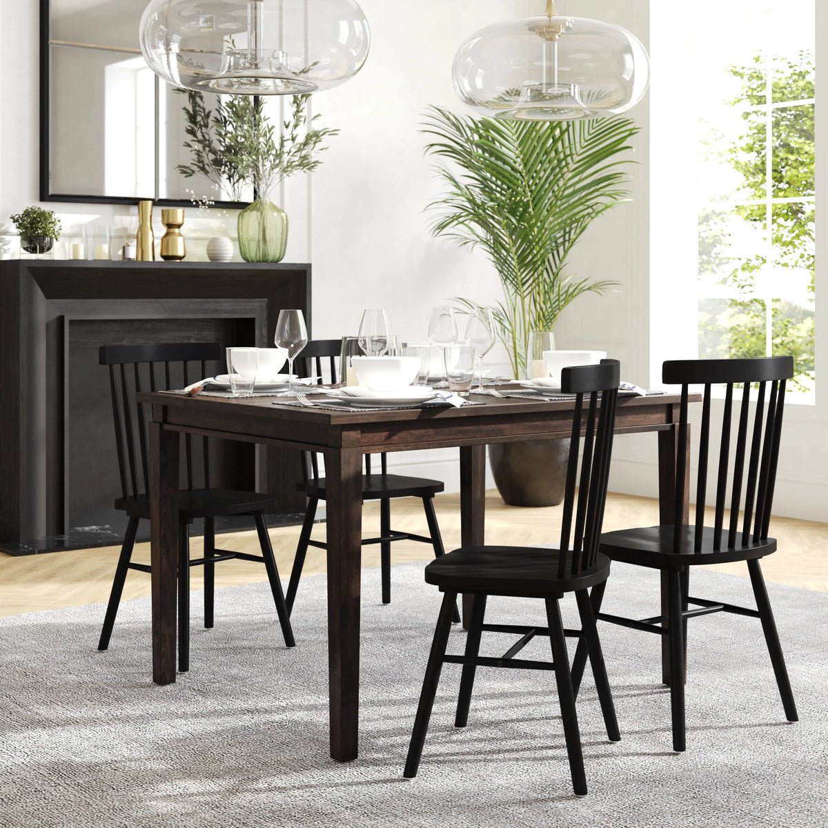47" Solid Wood Dining Table P460