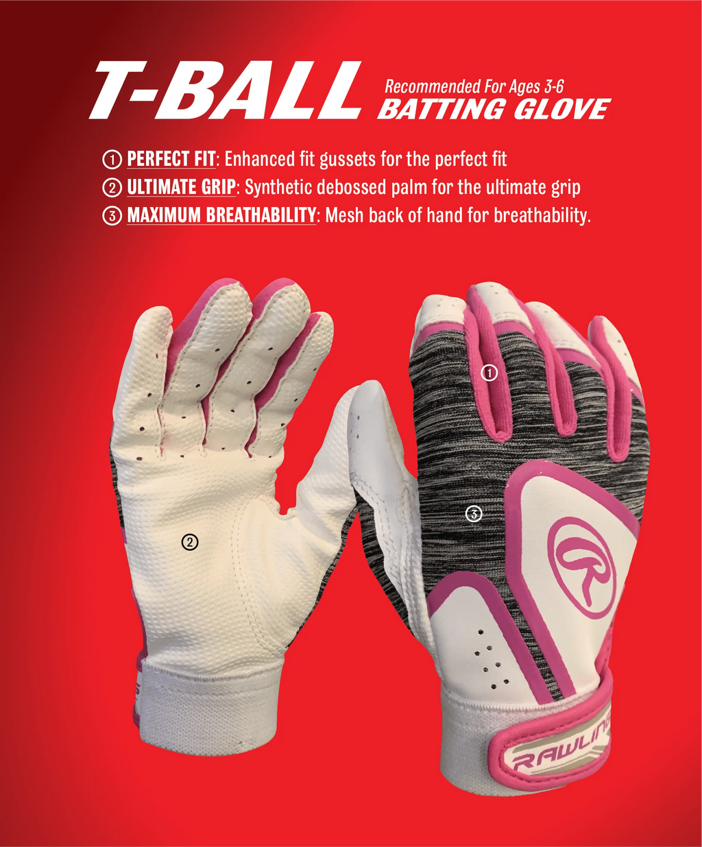 Tball Batting Glove F9448