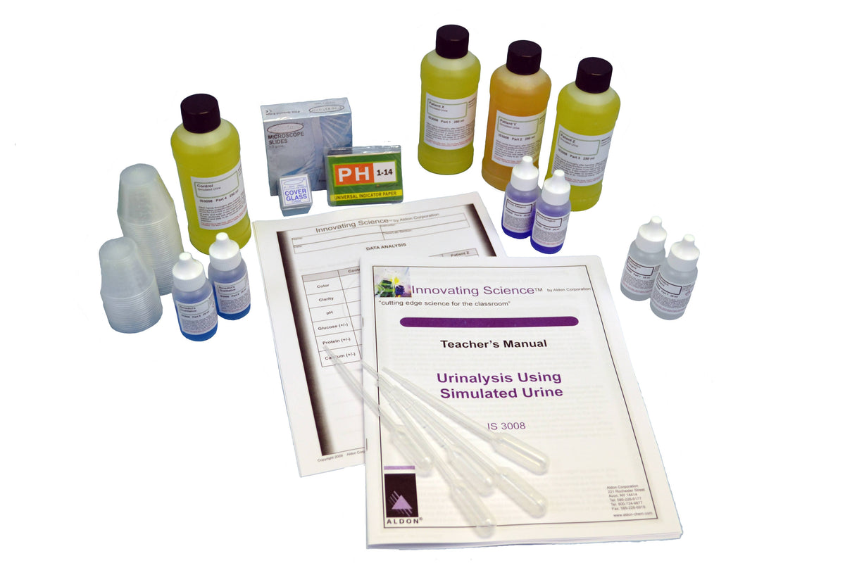 Simulated Urine Urinalysis Lab Activity J797