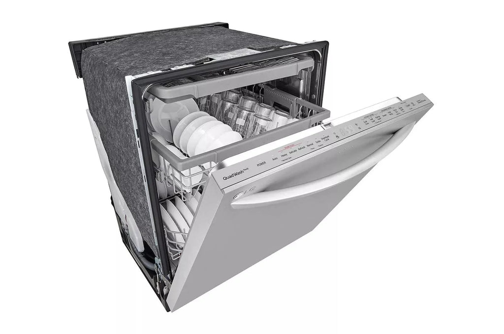 Built In Dishwasher Black Stainless Steel N665