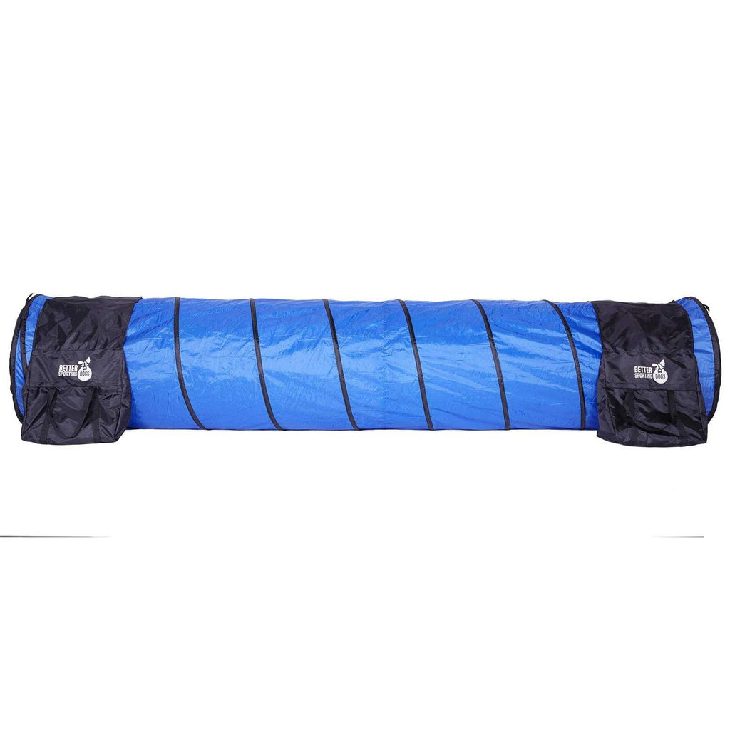 10 Foot Dog Agility Tunnel with Sandbags P780909