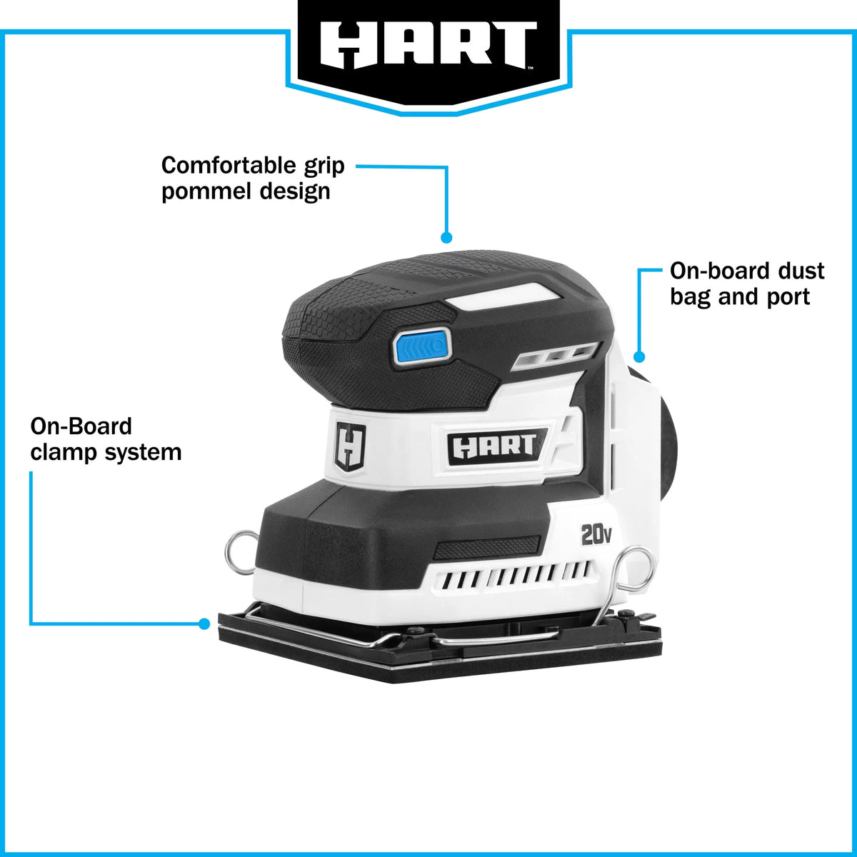 Cordless 1/4 Sheet Sander Kit B65977