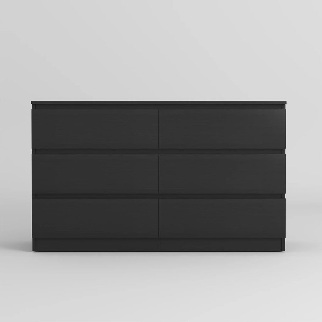 White 6 Drawer Dresser V36566