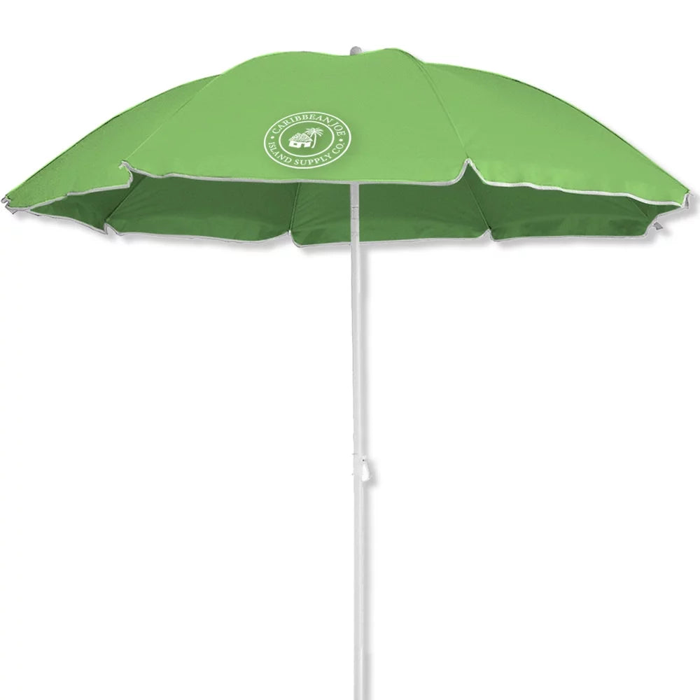 6' Beach Umbrella with UV Protection and Case W2091
