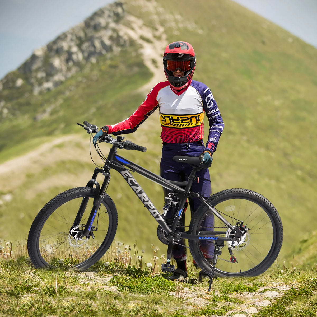 24 Inch 21-Speed Full Suspension Mountain Bike T3762