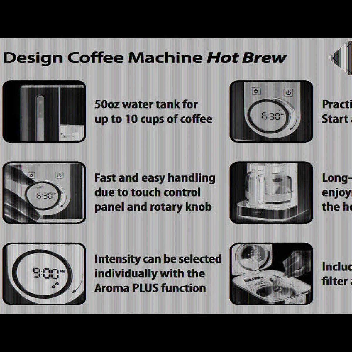 10 Cup Coffee Maker F46982