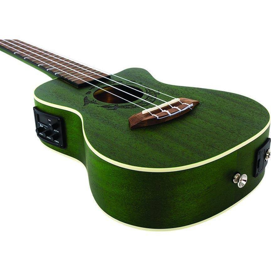 Jade Concert Acoustic-Electric Ukulele O800627