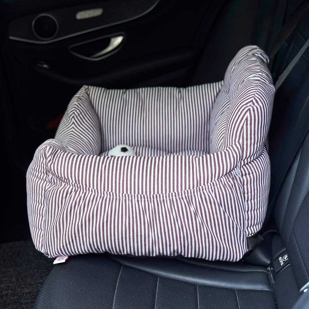Dog Car Seat Pet Booster Seat with Storage Pocket B694307