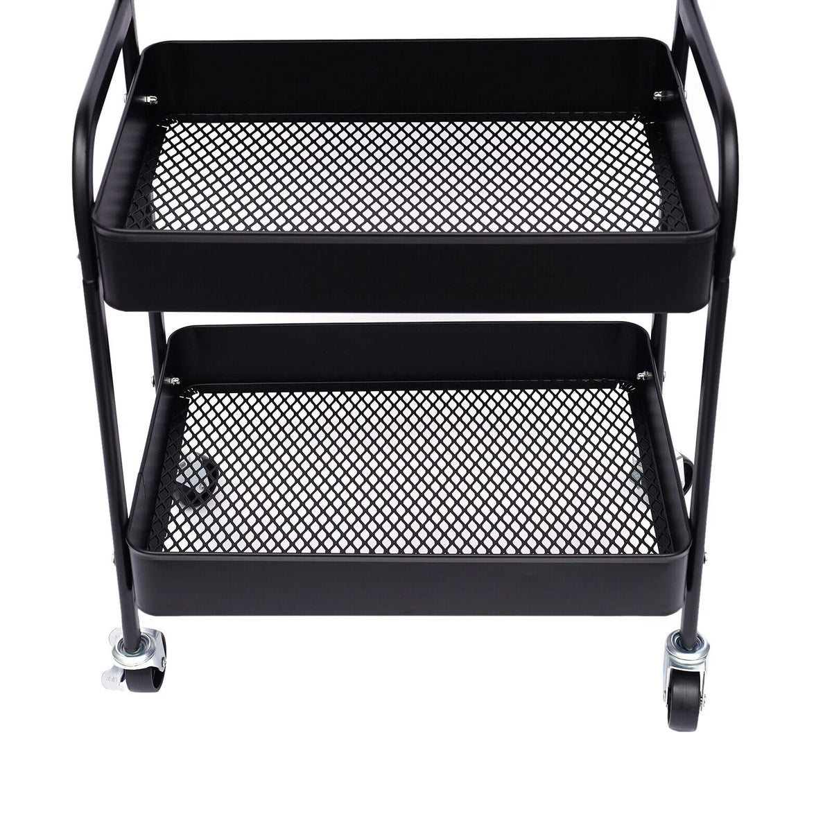 3 Tier Mobile Laptop Printer Cart Rolling Computer Stand O71499