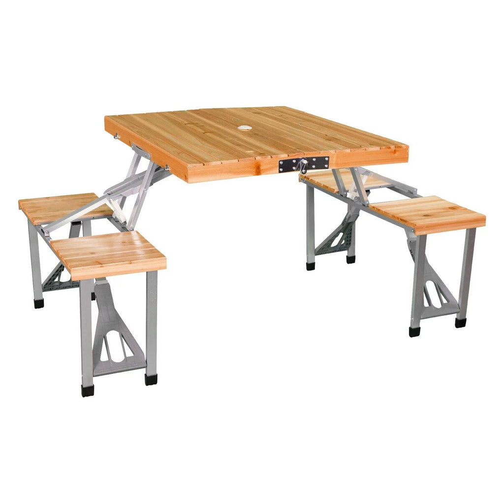 Wood Folding Picnic Table U334628