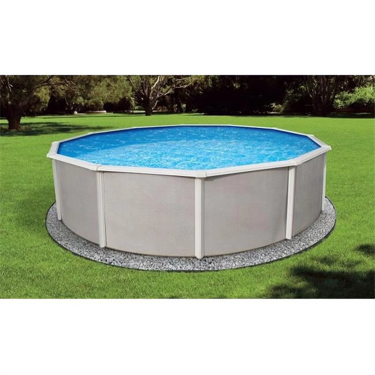 15'x30' Oval 52'' Steel Pool W908944