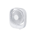 Black Portable Rechargeable USB Tabletop Fan Y2431