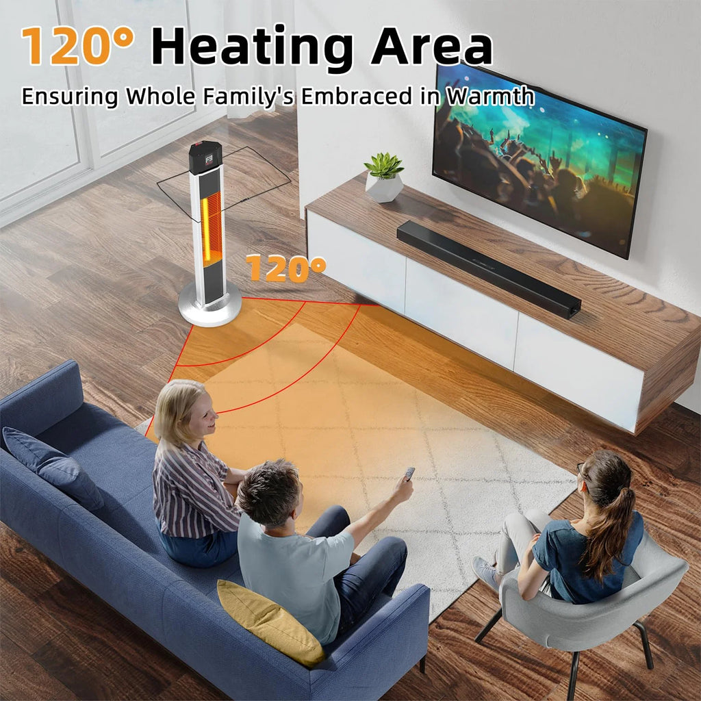 1500W Infrared Electric Patio Heater U89592