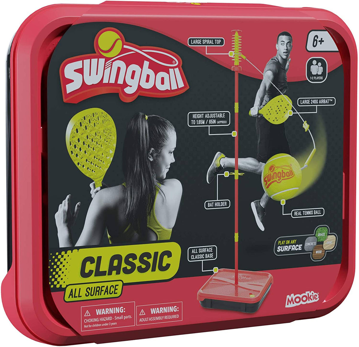 Red All Surface Swingball T846794