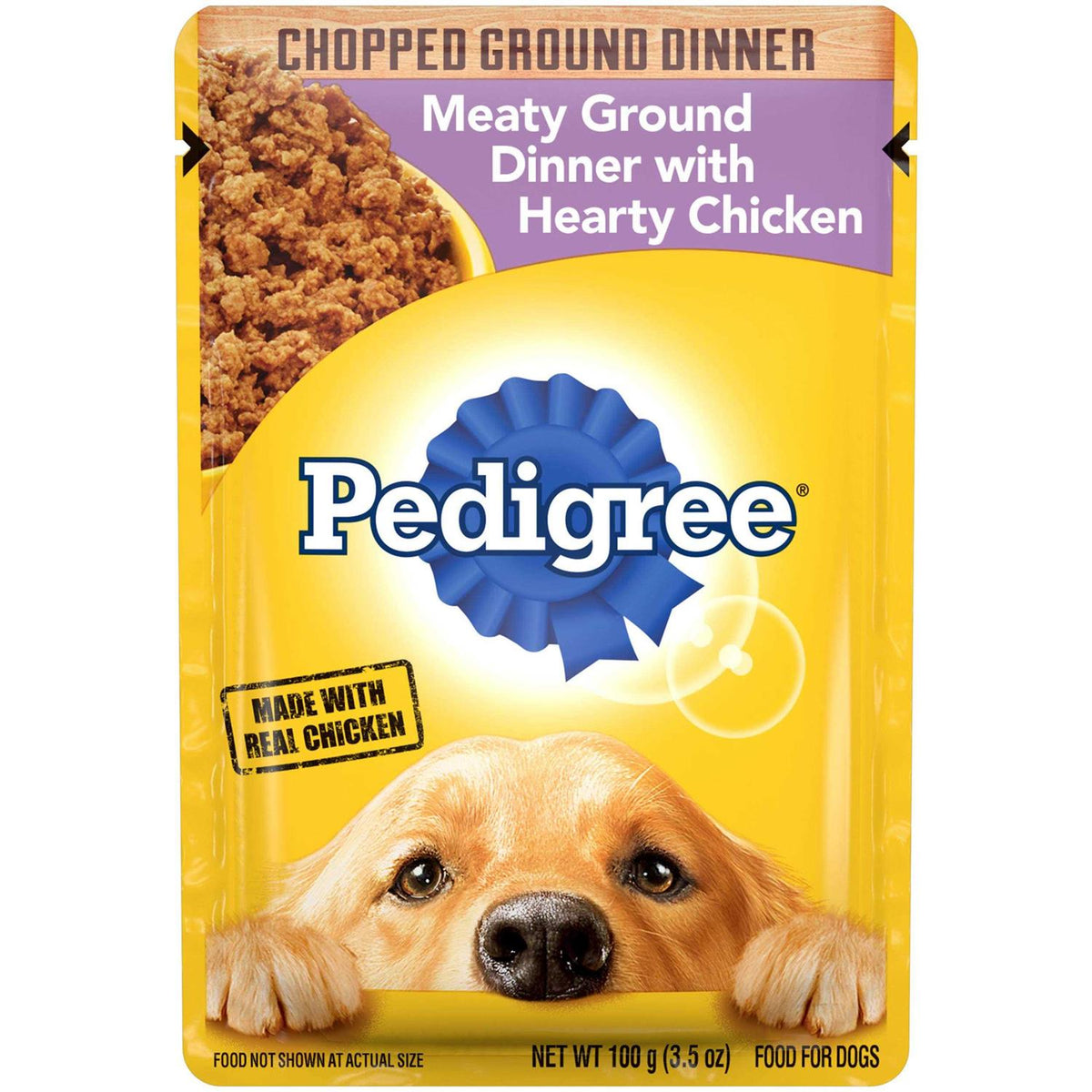 Wet Dog Food Chopped Ground Dinner O25106