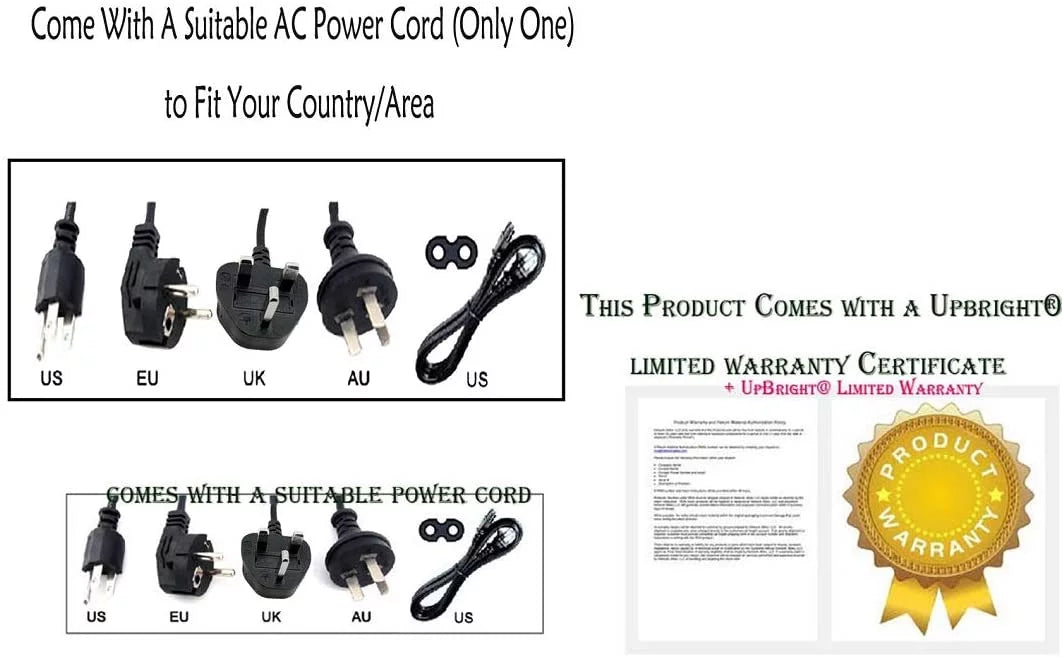 Adapter for Precision Industrial Balance Power Supply Cord J556