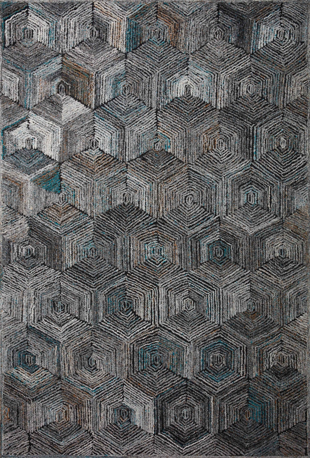 Metal 8'6 x 12' Rug L982