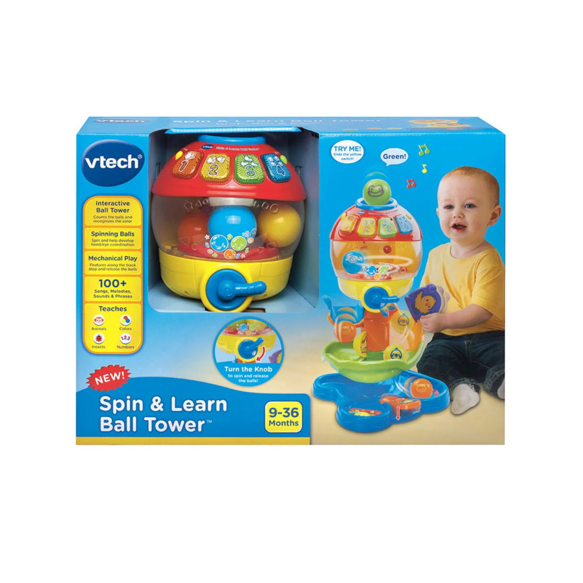 Spin & Learn Ball Tower K9298