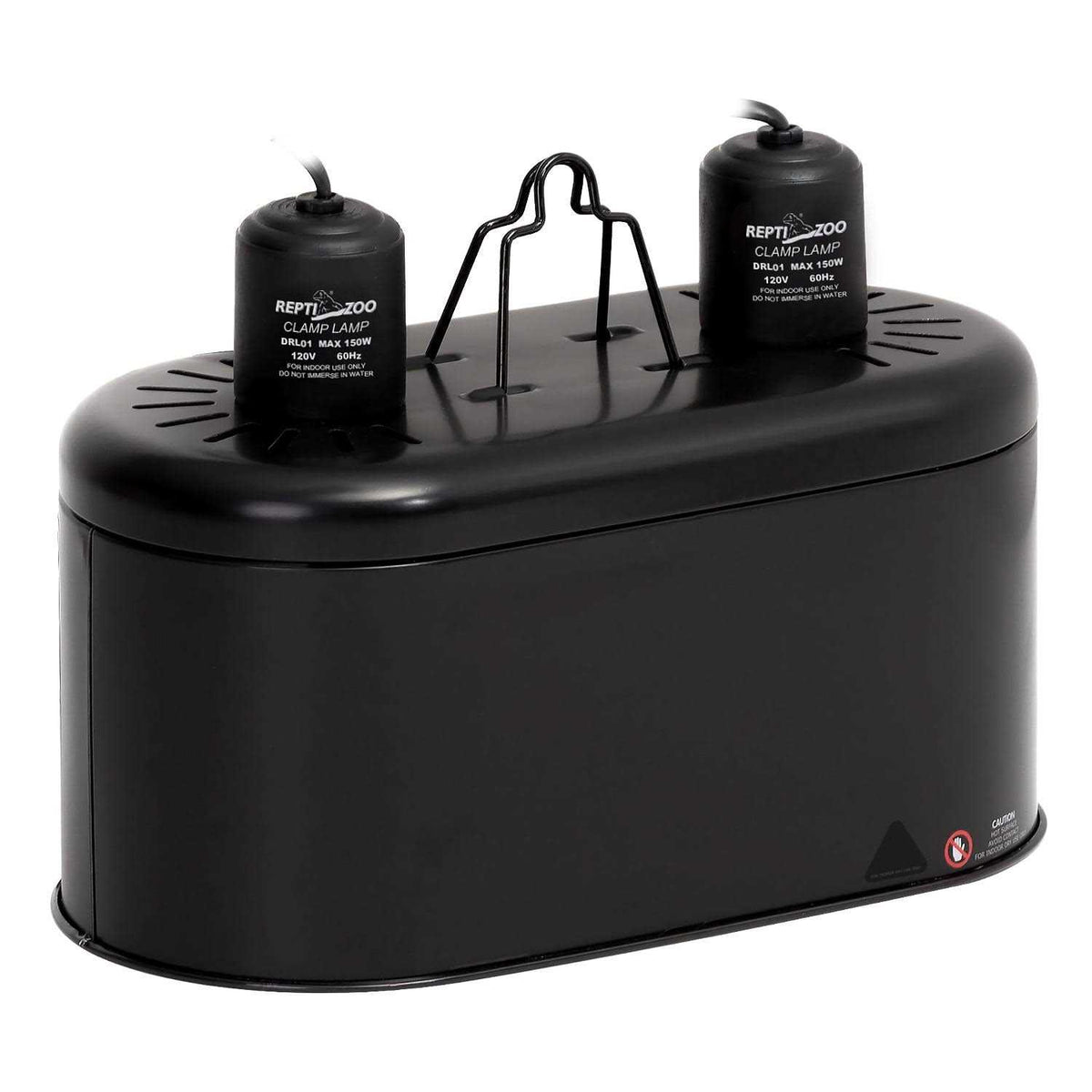 Deep Dual Lamp Fixture UVB Compact Reptile Heat Lighting Kit Combo Deep Dome Lamp Holder D924